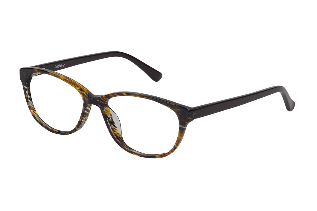 Eyecraft Lillian women's brown glass frames