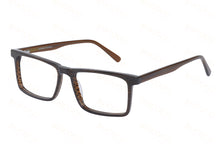 Eyecraft Cain men&#39;s brown glass frames
