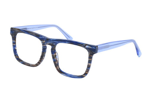 Eyecraft Norm men's blue glass frames