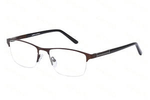 Eyecraft Pulse men's brown glass frames
