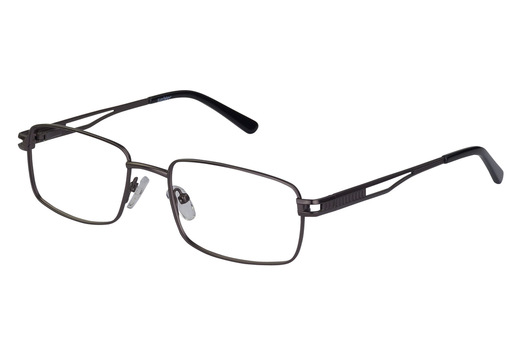 Eyecraft Sloan men's gunmetal glass frames