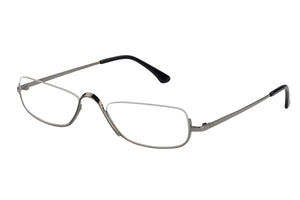Titanium Lookover unisex gunmetal glass frames